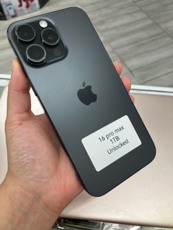 iPhone 16 Pro Max Unlocked ✅ $50 Down Payment, With Approval
