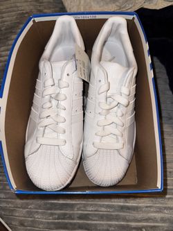 NEW Superstar II White Adidas Sneakers Size 9 1/2