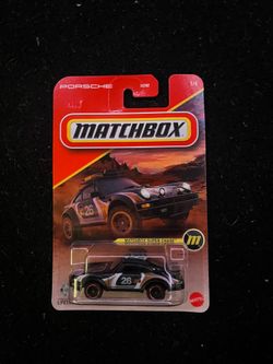 Matchbox super chase 1985 Porsche 911 rally