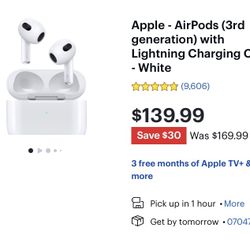 AirPods 3rd Gen Brand New In box