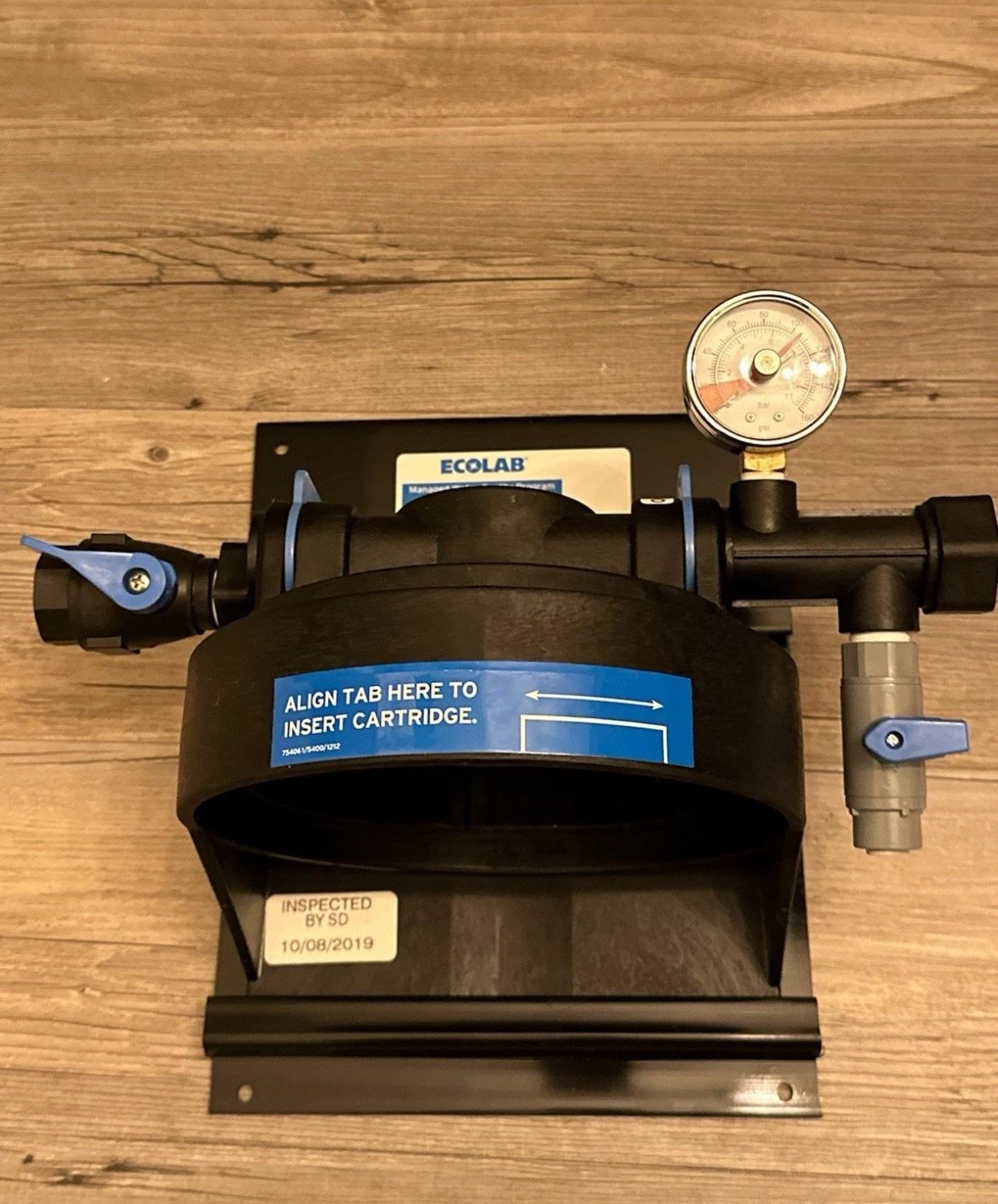 Ecolab Single Head Water Filtration System