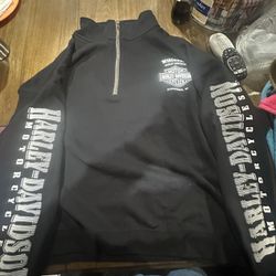 harley davidson zip up