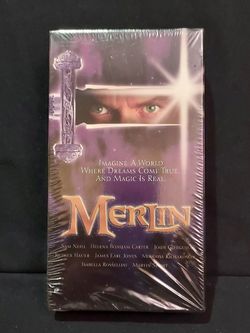 Merlin 2 Part Miniseries VHS Tape New