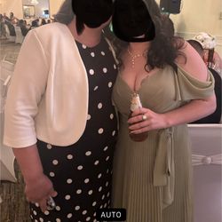 Azazie Custom Size Pistachio Bridesmaid Dress