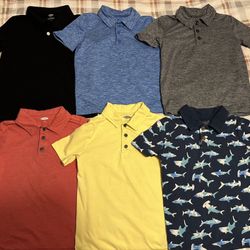 Boys Polo Shirts 6 (Size 5T)