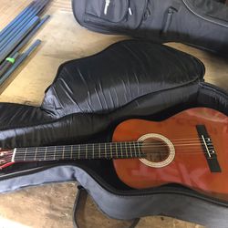 Harmonica Acoustic Guitar (pending Sale)