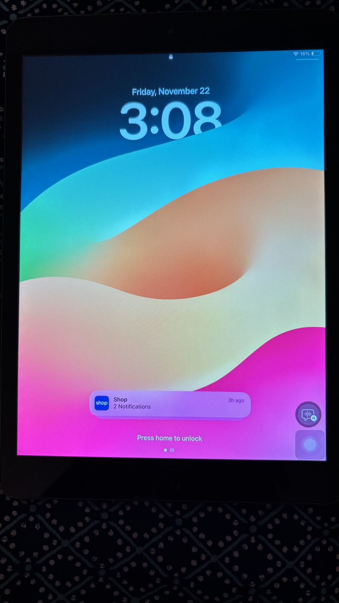 apple ipad 8th gen 128gbs