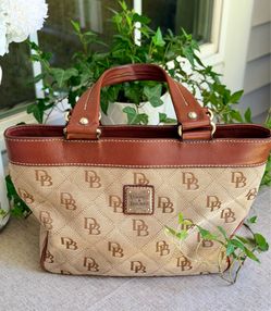 Vintage Dooney & Bourke Signature Tote