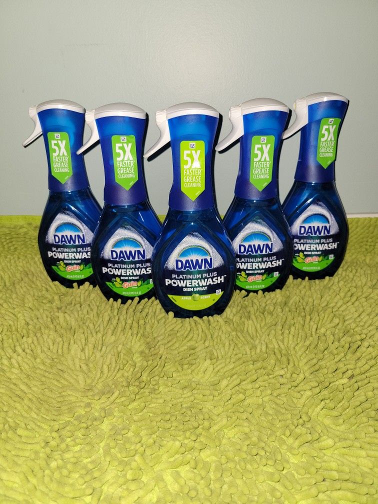 4 Gain Scent/1 Apple Scent 16oz Powerwash Dawn Dish Soap Spray