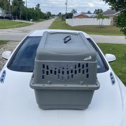 Dog Crate, Plastic Travel Pet