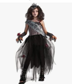 Goth Prom Queen Costume For Girls