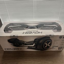 Hover-1 Evolution Electric Hoverboard 6 MPH Speed, 3 Mile Max Range Space Black