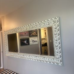 Large Ornate Mirror 80” X 34”