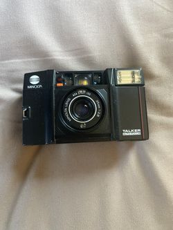Minolta Talker 35mm F2.8 Point & Shoot Camera