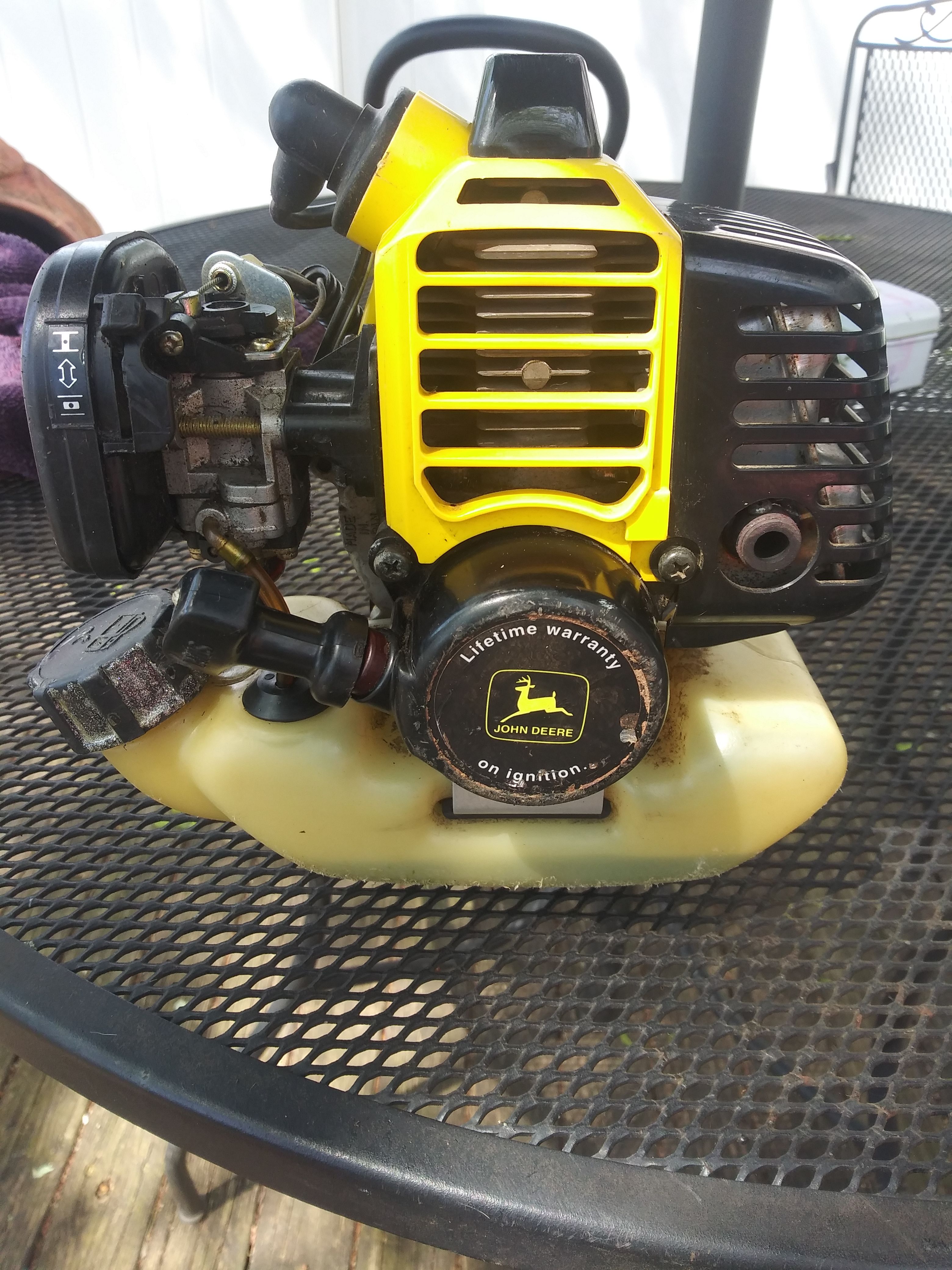 John deere t105c weed cheap eater