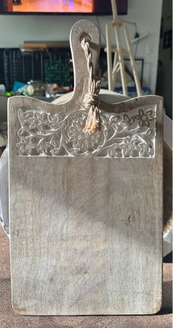 Wood carved cut design cutting board Wood carved cut design cutting board