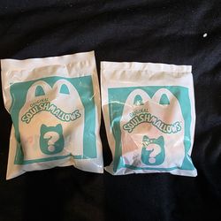 Maui pineapple and Fifi Fox squishmallows