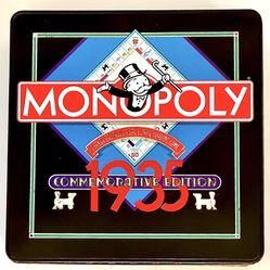🎲 Monopoly 50th Anniversary Commemorative Edition – Like NEW – Tin Box 🎲 