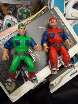 90s Mario Movie figures