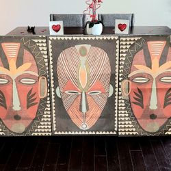 3 Wall Decor Mask African First Canvas Gallery-Style 
Each 24" x 36" x 1-1/2"

