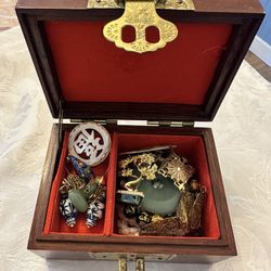 Asian Box And Jewelry 
