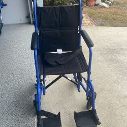 Transport Chair With Wheels 