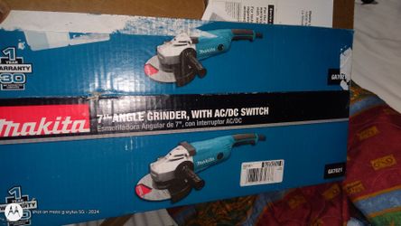 Makita 7-in angle grinder