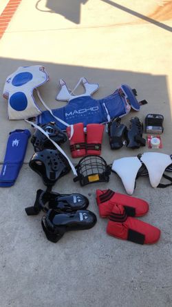 Martial arts padded protective gear