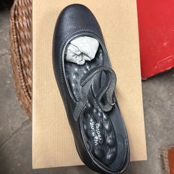 Jane pewter leather 9 WW