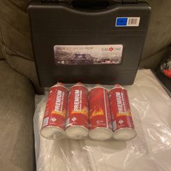 Portable Gas Stove Plus 4pack Butane Gas