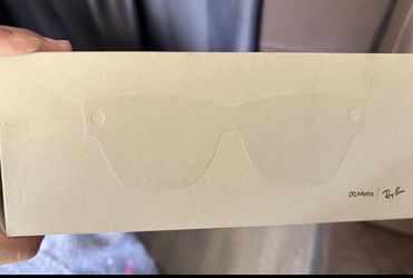 Meta Ray-Ban Display Smart Glasses Shiny Black Standard + Neural Band Size 1