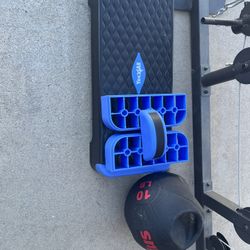 10 Lb Medicine Ball & Stair Step Platform