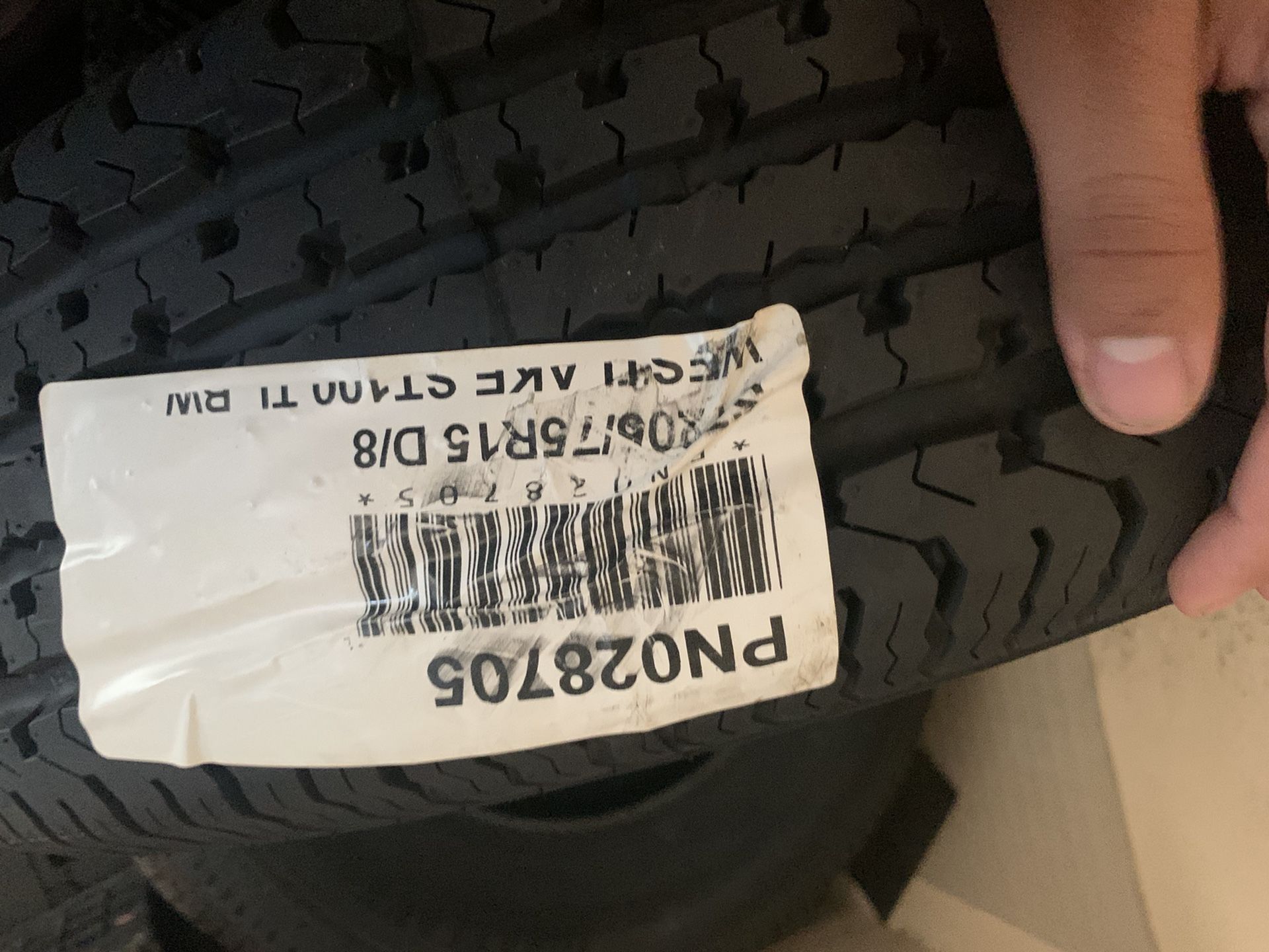 205 75 15 trailer tires