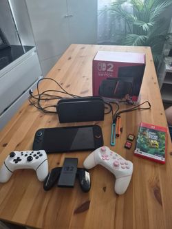 Nintendo Switch 2 Bundle with Controllers and Games