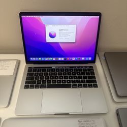 Apple 2016 13” MacBook Pro Touch Bar Retina 2.9ghz Core i5 16gb RAM 512gb Flash macOS Monterey 
