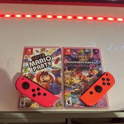 Super Mario Party/kart And Two Joycons