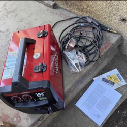 Weld-Pak 140 Amp MIG and Flux-Core Wire Feed Welder, 115V, Aluminum Welder with Spool Gun sold separ