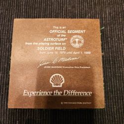 Official Soldier Field AstroTurf 1979–1988 Authentic Chicago Bears Turf Memorabilia