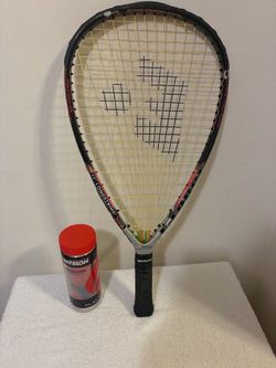 Gamma Racquetball Racket with Ektelon Balls