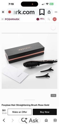 Hair straightener tool