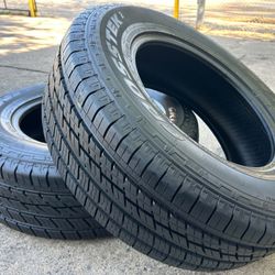 265 65 18 NITTO CROSSTEK "2 NEW TAKE OFF TIRES "