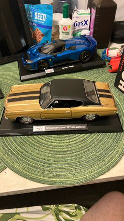 Die cast 1971 Chevrolet Chevelle Super Sport 454 car