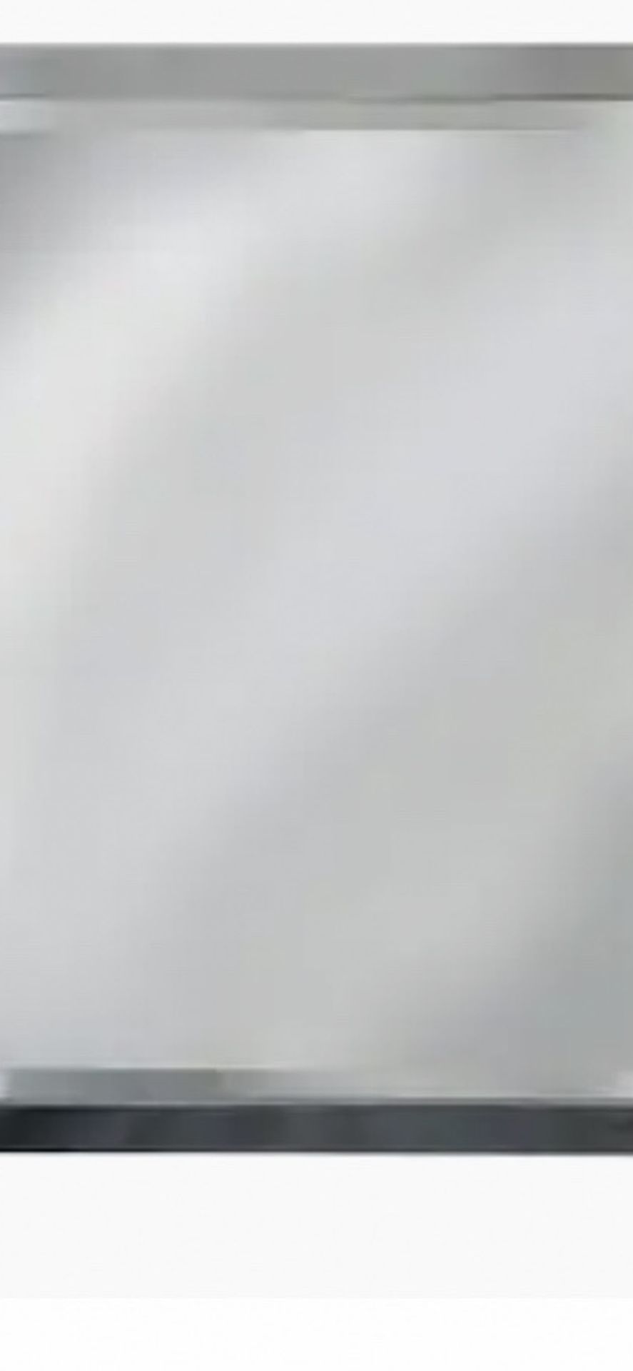 ALLEN ROTH CROME RECTANGULAR BATHROOM MIRROR BRAND NEW 24 BY 30