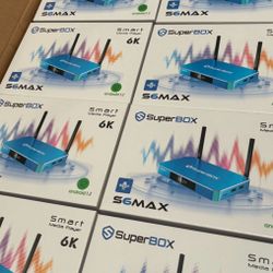SUPERBOX S6 MAX/ S6 ULTRA/ S7 MAX/ VSEEBOX V3 PLUS/ V6 MAX/ V6 PLUS/ ELITE ULTRA - FULLY LOADED WITH 2000+ CHANNELS SPORTS PPVS MOVIES SERIES AND MORE
