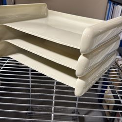 Stackable desk organizer