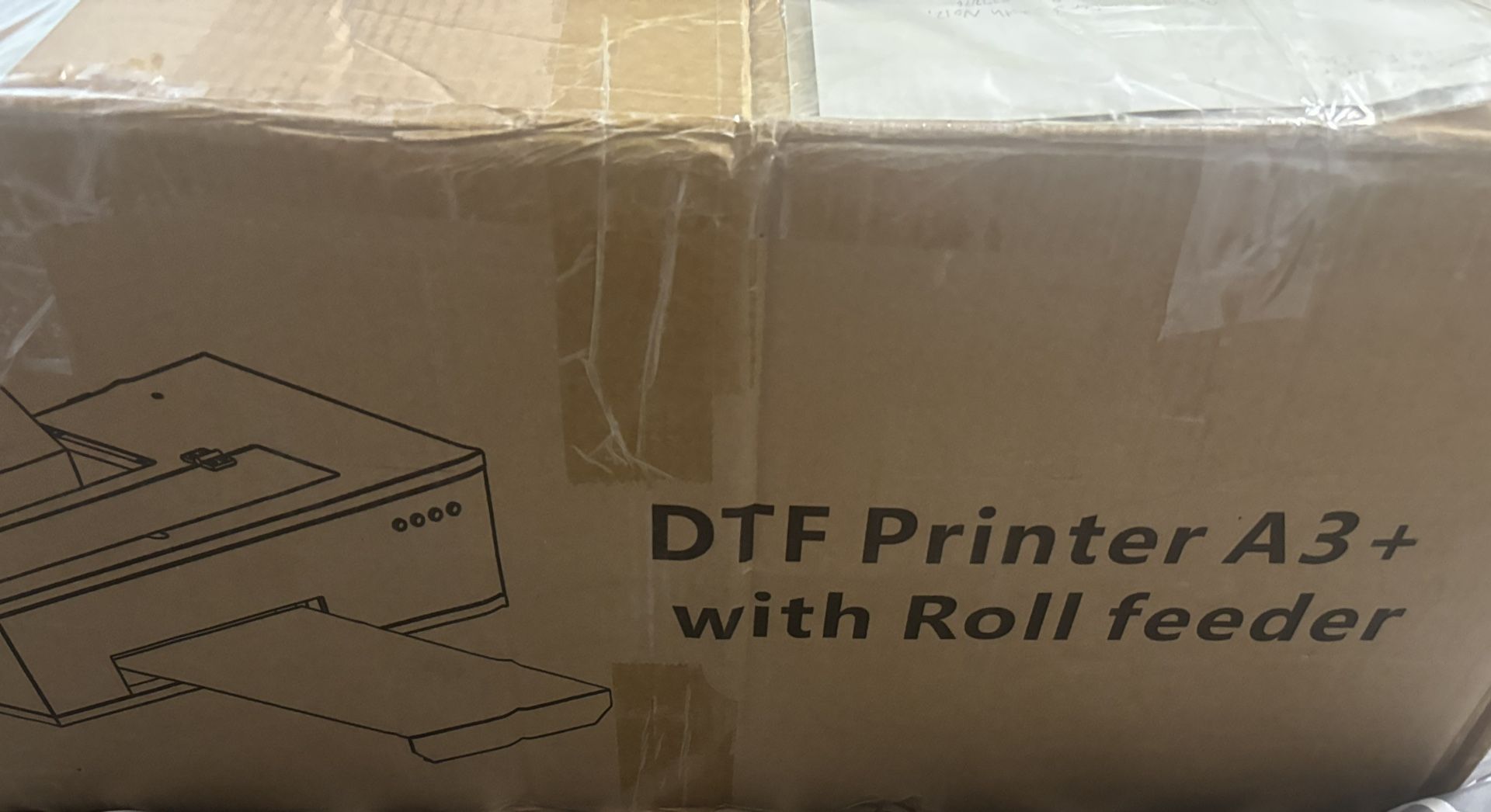 Black And White DTF Printing A3