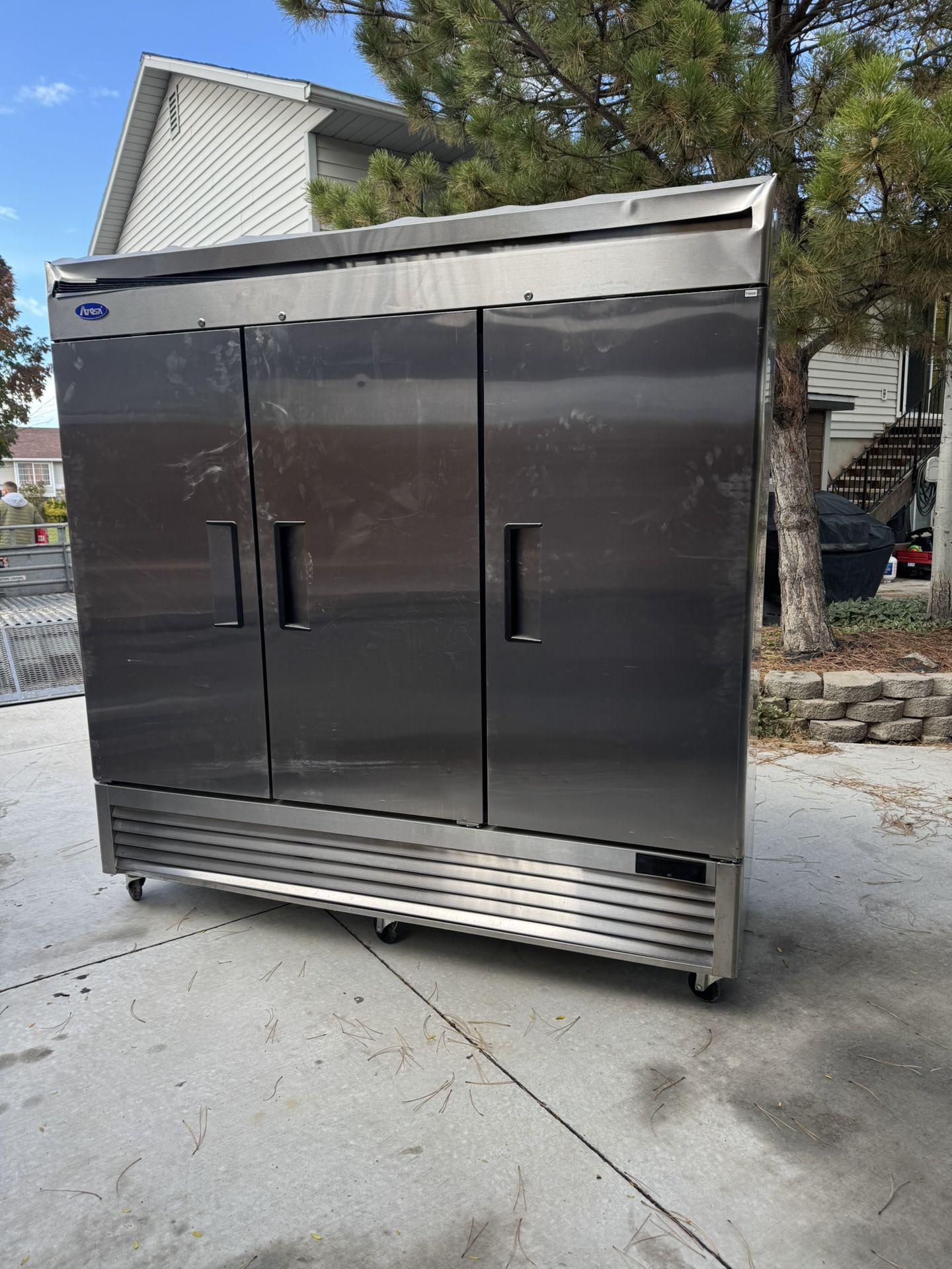 Three Doors Freezer