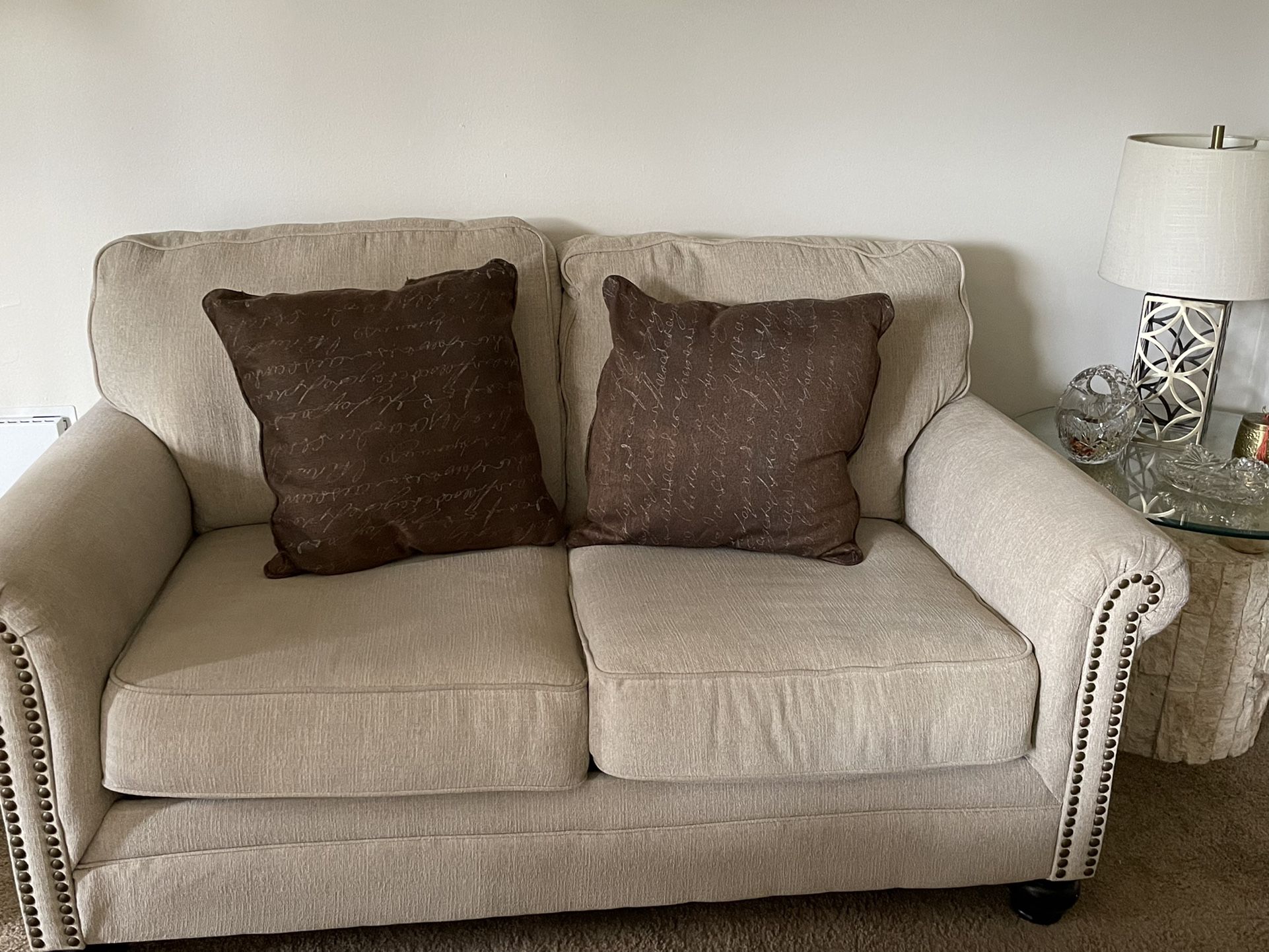 I Sale All Sofa , Loveseat And 2 End Table  ,just Small Stain 