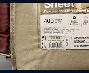 NEW Queen Sheet Set