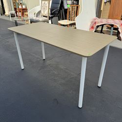 IKEA ANFALLARE / ADILS Desk, Table, bamboo/white Excellent Condition Like New 